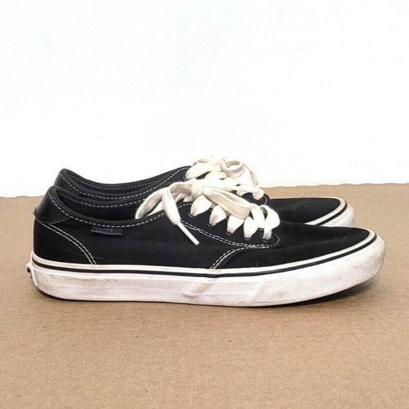 VANS Classic Era Black Canvas Skateboarding Shoes Sneakers Women's Size 7.5 - Picture 8 of 10